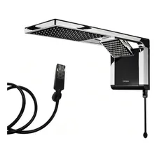 Chuveiro Ducha Elétrica Lorenzetti Acqua Duo Black Cromado Foto mini 3