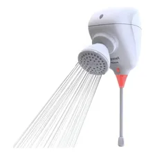 Chuveiro Ducha elétrico de parede Zagonel Move branco 7500W 220V Foto mini 2