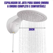 Chuveiro Ducha Hydra Optima 8t Branco 5500w Foto mini 4