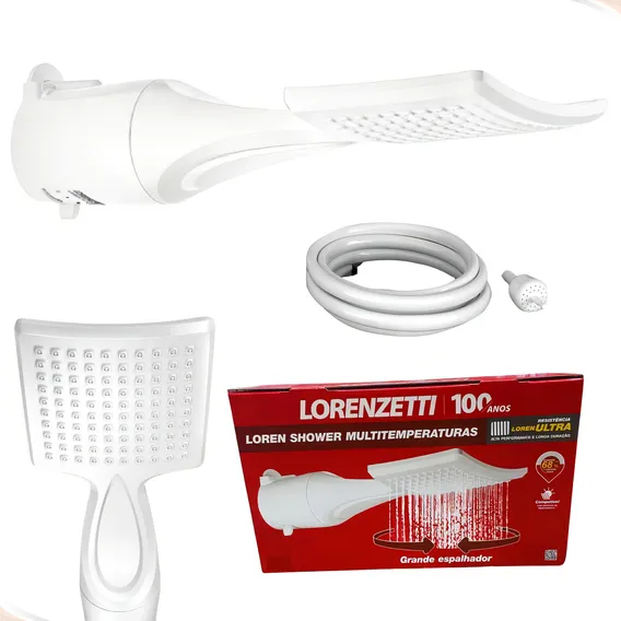 Chuveiro Ducha Loren Shower Multitemperaturas 220v 7500w Foto 1