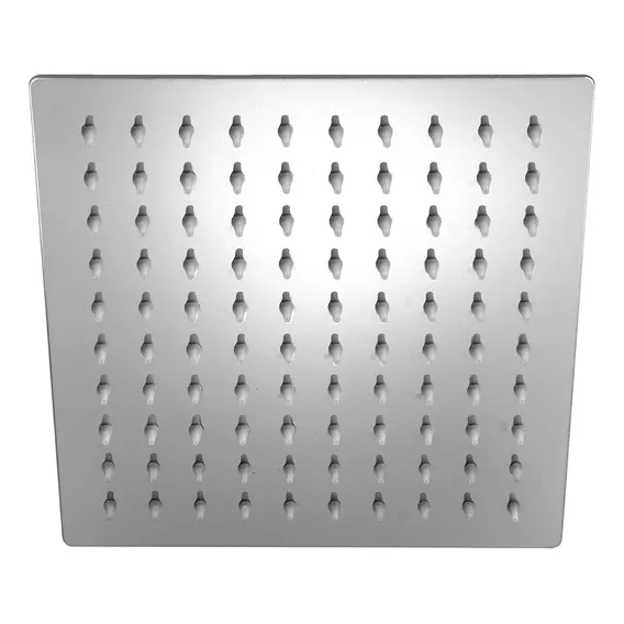 Chuveiro Ducha Slim Quadrado Metal 30x30cm Com Braço 30cm Foto 1