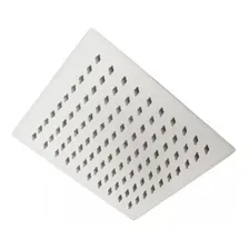 Chuveiro Ducha Slim Quadrado Metal Fria Art. Sem Braço 20x20 Foto mini 4