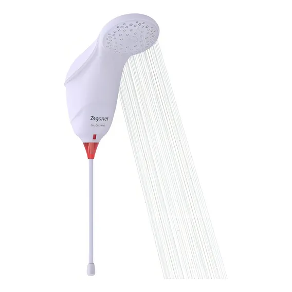 Chuveiro ducha sublime eletr么nica Zagonel 220v 7500w cor branco Foto 1