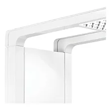 Chuveiro elétrico de parede Lorenzetti Acqua Ultra Storm branco 5500W 127V Foto mini 4