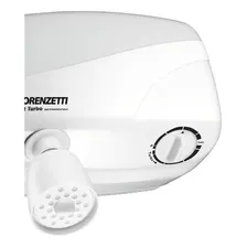Chuveiro elétrico de parede Lorenzetti Jet Turbo Multitemperaturas branco 5.5kW 127V Foto mini 2