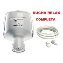 Chuveiro elétrico de parede Lorenzetti Relax Ultra branco 5500W 127V Foto mini 4