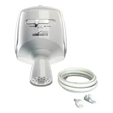 Chuveiro elétrico de parede Lorenzetti Relax ultra branco 5500W 127V Foto mini 2
