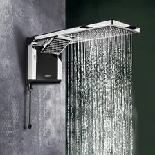 Chuveiro ElĂ©trico Lorenzetti Acqua Ultra Storm 7800w 220v Cor Preto-cromado PotĂȘncia 7800 W Foto mini 3