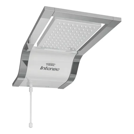 Chuveiro Fame Intense eletr么nico branco/cromado 220v 7800w Foto 1