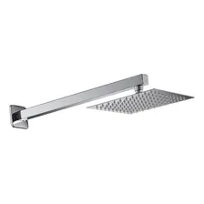 Chuveiro Quadrado Inox Chuveiro Slim Chuveiro Moderno Jiwi M Acabamento Brilhante Foto  mini 1