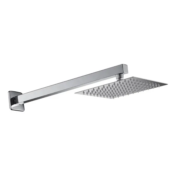 Chuveiro Quadrado Inox Chuveiro Slim Chuveiro Moderno Jiwi M Acabamento Brilhante Foto 1