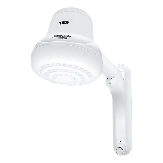 Chuveiro Super Ducha Eletrônica Com Res. Blindada 220v 4400w Cor Branco Potência 4400 W Foto 1
