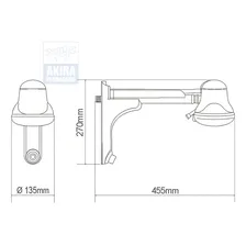 Chuveiro Super Ducha Eletrônico Fame Cor Branco Potência 6800 W 220V Foto mini 2