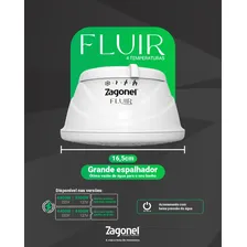Chuveiro Zagonel Fluir 127V Branco 5500W De Plástico 4 Temperaturas Foto mini 2