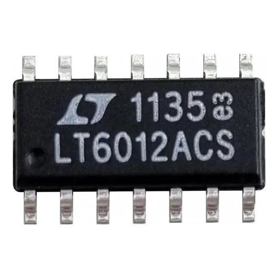 Ci Amplificador Operacional Precisão Lt6012acs 4ch Soic-14 Foto 1