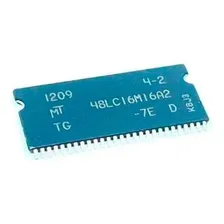Ci De Memoria Sdram 256mbit 133mhz Tsop Ii-54 Mt48lc16m16a2 Foto mini 1