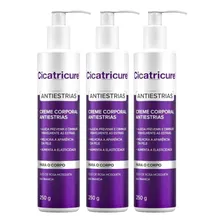 Cicatricure Kit 3uni Creme Corporal Antiestrias 250g Foto mini 1
