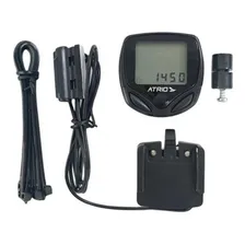 Ciclo Computador Velocímetro Para Bicicleta 15 Funções Atrio Cor Preto Foto  mini 1