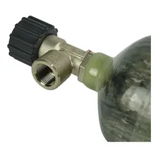 Cilindro Carbono Enchimento De Ar Pcp Mergulho 300bar 3l Foto mini  3