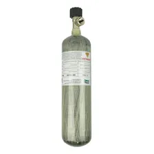 Cilindro Carbono Enchimento De Ar Pcp Mergulho 300bar 3l Foto  mini 1