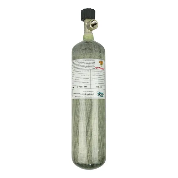 Cilindro Carbono Enchimento De Ar Pcp Mergulho 300bar 3l Foto 1
