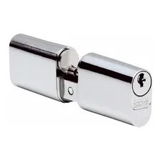 Cilindro Fechadura Stam Aluminio 603 901 90mm Buzios Cromado Foto mini 1