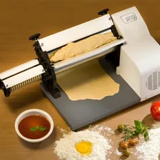 Cilindro Laminador Elétrico Com Cortador Talharim 28cm Anodilar Foto mini  2