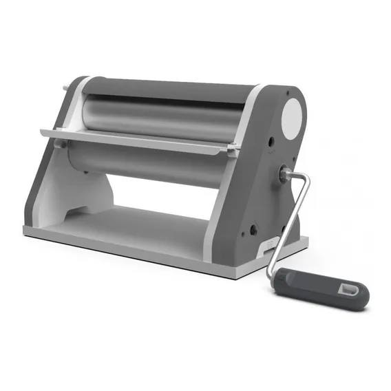 Cilindro Massas Laminador Estilo Cromado Sem Cortador Cinza Foto 1