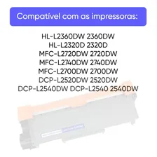 Cilindro Para Dcp-l2540dw Mfc-l2740dw 2540 2740 + 2x Toner Foto mini 2