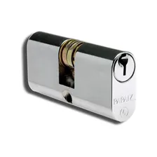 Cilindro Para Fechadura Papaiz Cromado 40mm Comum Papaiz Foto  mini 1