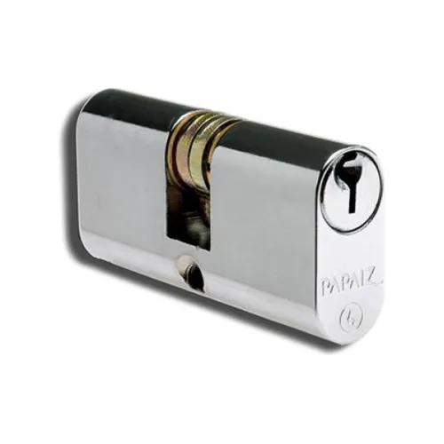 Cilindro Para Fechadura Papaiz Cromado 40mm Comum Papaiz Foto 1