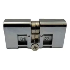Cilindro Para Fechadura Soprano (2 Chaves) A Pronta Cor Cromado Foto mini 4