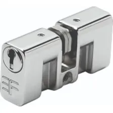 Cilindro Tambor Miolo Fechadura Pado 725 3f Cromado 060zcr Cor Inox Foto mini 3