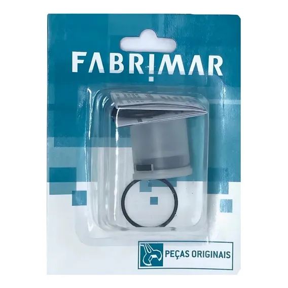 Cilindro Torneira Automatica Acquapress 00727 - Fabrimar Acabamento Mate Cor Branco Foto 1