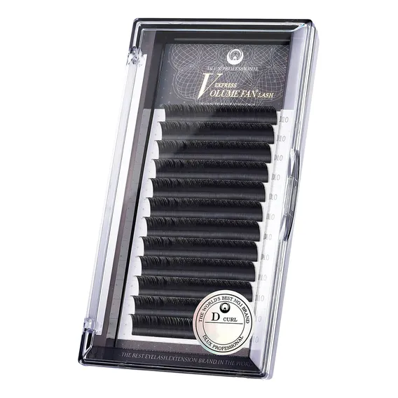 CĂlios Dlux Express Volume Fan Lash Curvatura D Foto 1