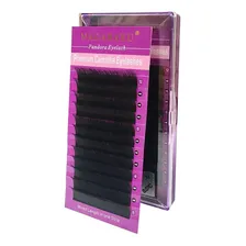 Cílios Nagaraku Mink Lashes 6d Natural 0.07 D Profissional Foto mini 1