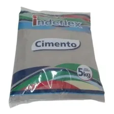 Cimento Cinza Comum Pacote Com 5kg Indeflex Foto mini 1