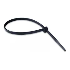 Cinta Abraçadeira 10cm Preto (200 Unidades) Foto mini 1