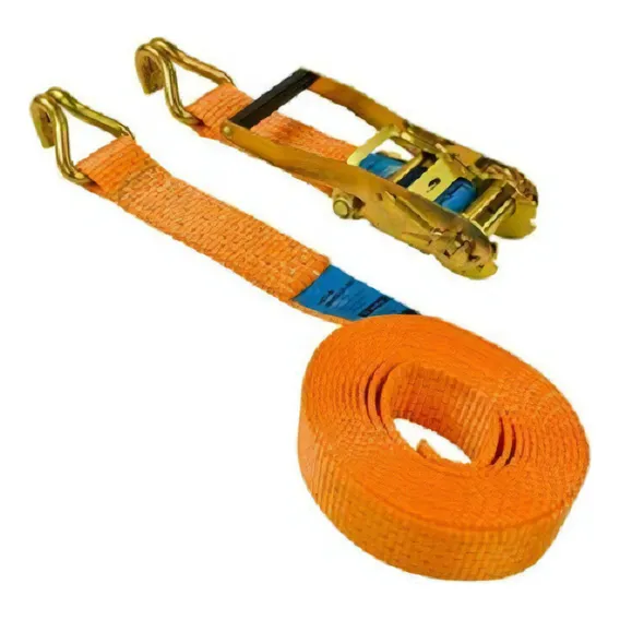 Cinta Amarração Cargas 3000kg 50mm X 9m C/ Catraca 2 Ganchos Foto 1