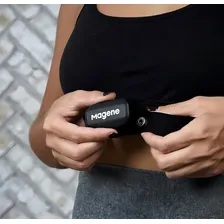 Cinta Cardíaca Magene H303 Bluethooth Ant+garmin Strava Cor Preto Foto mini 4