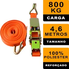 Cinta Catraca 4,6mt Amarração Cinta 25mm Carga Até 800kg Foto mini 2