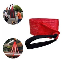 Cinta De Elevação Sling 4 Mts X 5 Toneladas Reforçada Foto mini 4