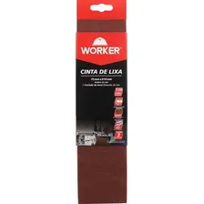 Cinta De Lixa Costado De Lona Grão120 75x610mm Worker 272018 Quantidade de cascalhos 0 Foto mini 2