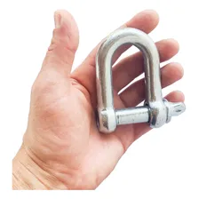 Cinta Fita Para Reboque 10 Ton X 6 Mts Com Duas Manilhas 5/8 Cor Laranja Foto mini 3