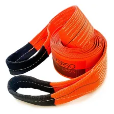 Cinta Fita Para Reboque 10 Ton X 6 Mts Com Duas Manilhas 5/8 Cor Laranja Foto mini 2