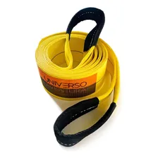 Cinta Fita Reboque 10 Ton X 6 Mts Off Road Expedição Trilha Cor Amarelo Foto mini 1