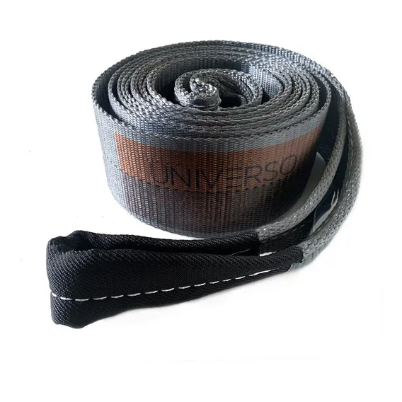 Cinta Fita Reboque Arraste Resgate Off Road 10 Ton X 6 Mts Cor Cinza Foto 1