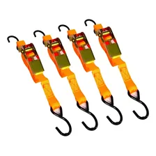 Cinta Para Carga Catraca Kit 4 Pçs Profissional 25mm X 4,5m Foto mini 1