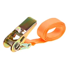 Cinta Para Carga Com Catraca 5m 500kg 25mm Largura B-Tek Cinta De Amarração com Catraca Cor Laranja Foto mini 4