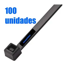 Cinta Plastica 10cm Enforca Gato Abracadeira Hellerman Cento Cor Preto Foto mini 4